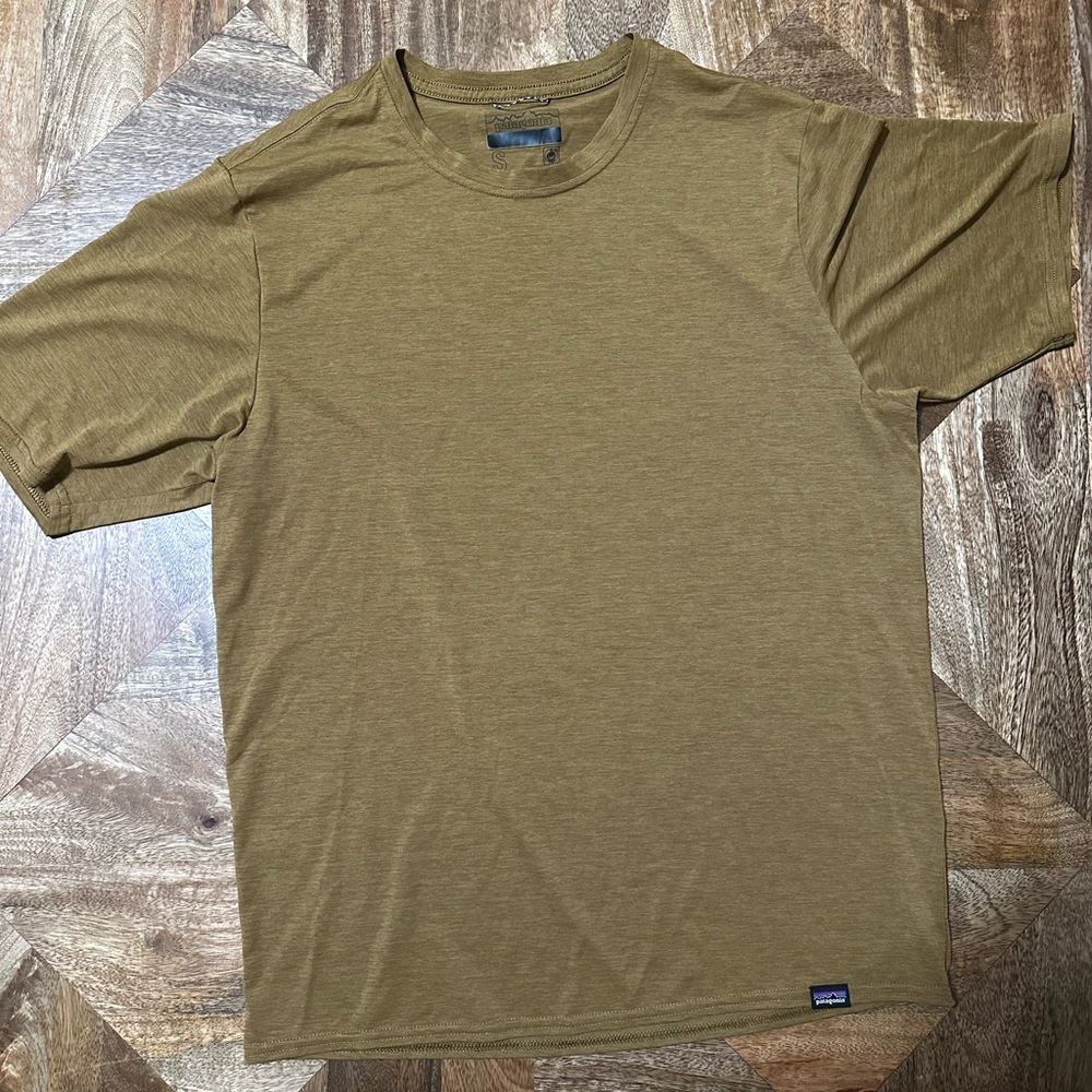 Patagonia Dark Yellow/Mustard Short Sleeve Tee